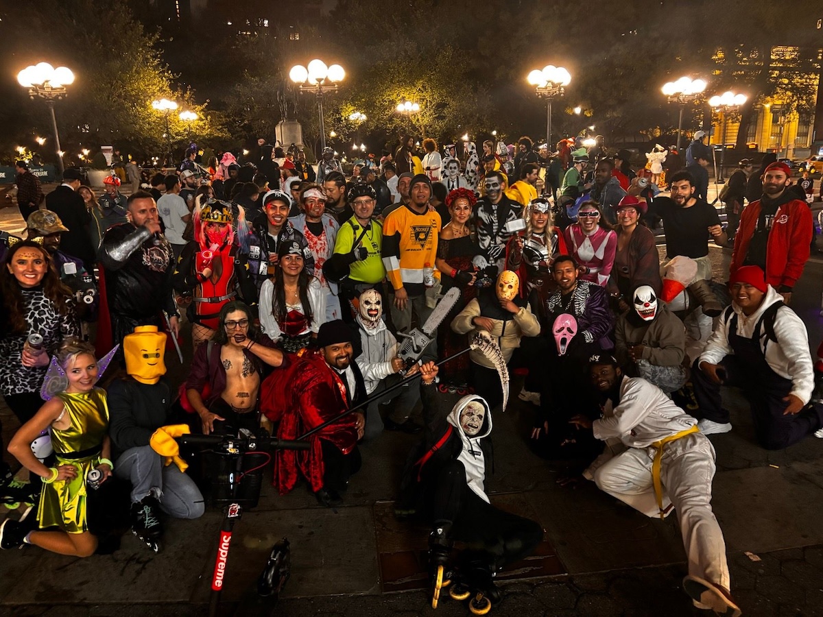 Monsters! WNS Halloween group photo, Ocotber 2025